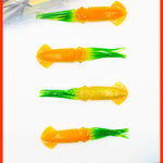 4 x 9-inch Solid Soft Squid Daisy Chain