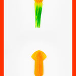 4 x 9-inch Solid Soft Squid Daisy Chain