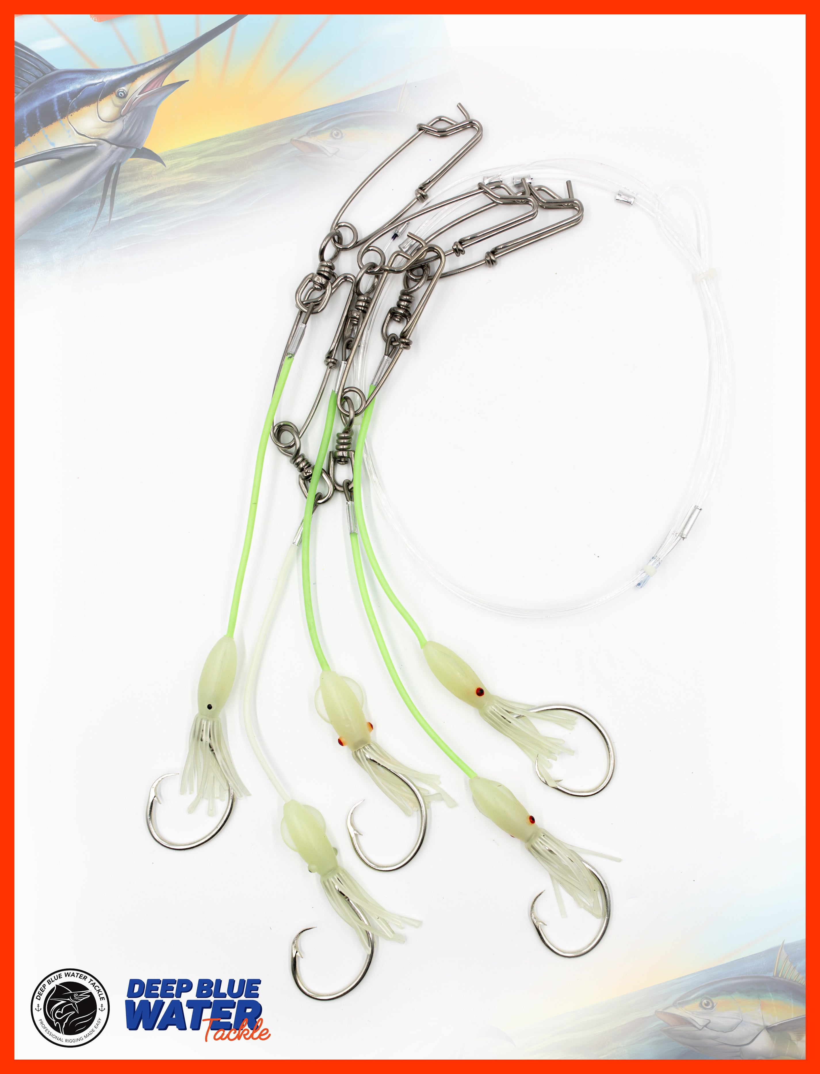 Deep Drop Rig x 5 Branches
