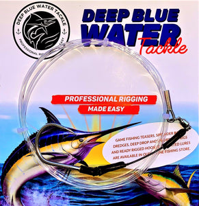 Single Hook Custom stiff rig for Skirted Lure